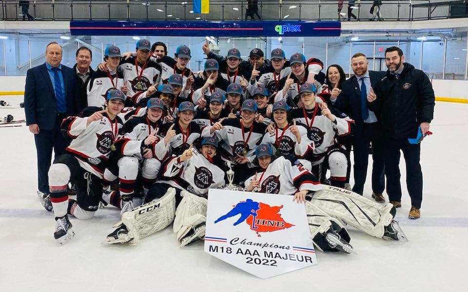 champions du NB le 11 avril 2022
